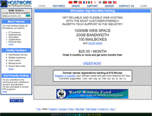 Tablet Screenshot of hostwork.com